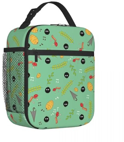 TFDGDGH Lunch Box Totoro-Miyazaki Anime Accessories Lunch Food Box Y2K Thermal Cooler Bento Box for School