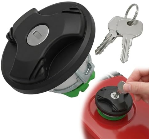 247601 Bouchon Unité Réservoir de Carburant Avec Clé 46746613 2994797 Noir