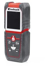 Einhell TC-LD 25 Laser Measure Device | Digital Distance Tape Meter - Tool For Measurement Of Lengths (Upto 25m), Areas and Volumes | Includes Storage Case