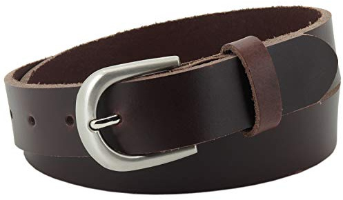 Vascavi ® Ledergürtel aus Rindleder, 3 cm breit und ca. 0,3 cm stark, echt Leder Gürtel, Made in Germany, kürzbar, für Damen und Herren #3-0005fr