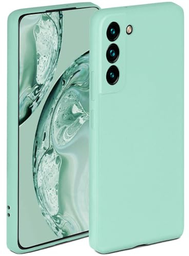 ONEFLOW Soft Case für Samsung Galaxy S22 Hülle aus Silikon mit Kameraschutz, Silikonhülle mit erhöhtem Schutz fürs Display, Backcover Schutzhülle, weiche Handyhülle, Mint