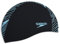 Speedo Boom Endurance + Cap Badekappen für Unisex Erwachsene, Schwarz/Blau, ONESZ