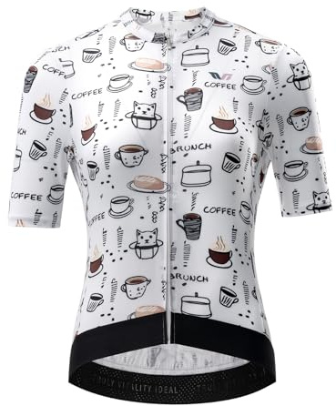 ROCKBROS TVI Radtrikot Damen Kurzarm Sommer mit 3 Taschen