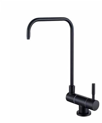 YWJFSA Grifo Plegable, Grifo para Osmosis Grifo Cocina Fregadero, Rotación de 360° Negro