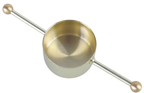Confezione da 2 misurini da cocktail in acciaio inox, efficienti, doppie perline, accessori per liquori e ristoranti