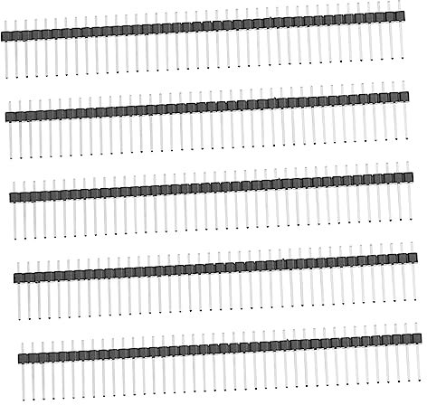 Garneck 30stücke Stiftleisten Für Leiterplatten Stiftleistenverbinder Hochwertiges Material Langlebig Für Elektronik Und Elektrogeräte