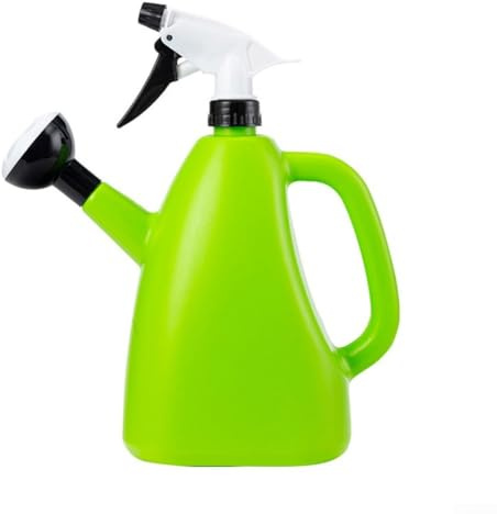 Annaffiatoio a pressione regolabile per la cura delle piante d'appartamento (verde)