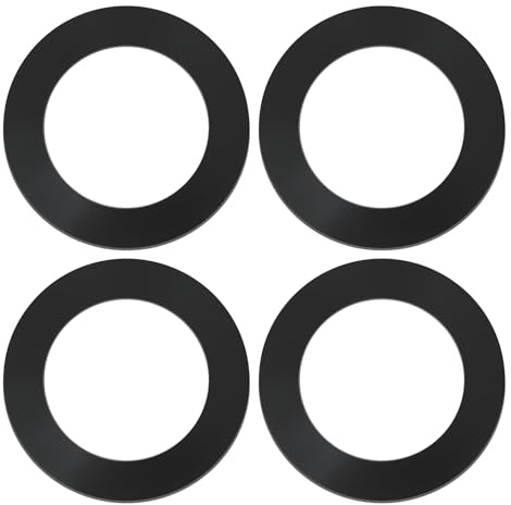 SG Store 4 st motorcykel bränsle tank lock gummi tätning packning O-ring 58 x 38 x 3 mm NBR