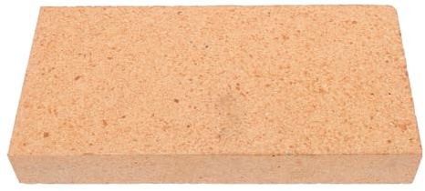 FUTUREORYY Brique Réfractaire Isolante en Argile pour Barbecue Brique, Résistante à Haute Température, pour Poêle à Bois et Four, Usage Polyvalent et Fiabilité Longue Durée