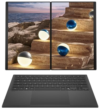 ASUS Zenbook Duo UX8407AA 14 Pouces 3K OLED (Intel Core Ultra 9 388H, 32Go LPDDR5X, 2To SSD, Intel Arc Graphics, Windows 11 Home) - Double Écran Tactile - sans Chargeur