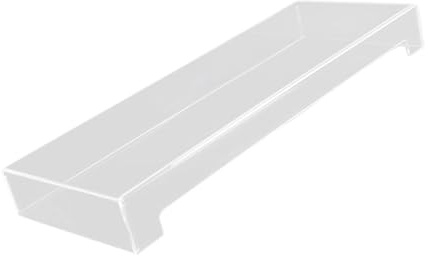 Xjdzineq Protector de teclados acrílico antipolvo de 104 a 108 teclas, cubierta protectora transparente a prueba de derrames, ideal para juegos, mascotas, teclados mecánicos, cubierta antipolvo