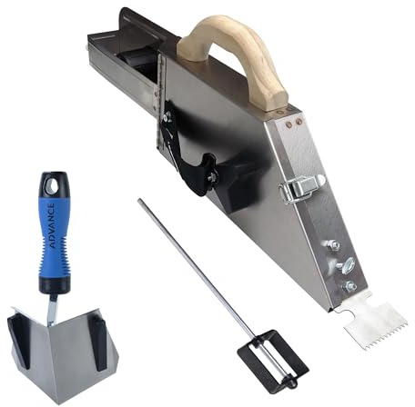 Semi-Automatic Even Flow Banjo w/Cutter Kit | Advance Equipment MFG Co. | Inside 90° Corner Hand Flusher & FREE 12 Mud Pan Mixer | 100+ Years Family Owned USA Made