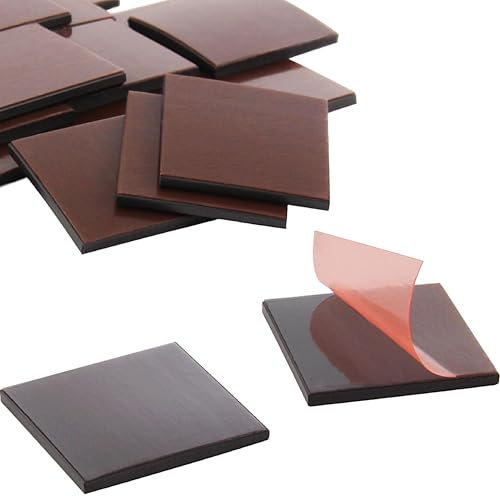 MAGNETPLÄTTCHEN selbstklebend | Magnetpads | Größe & Menge wählbar (25,4 x 25 mm, 100 Stück)