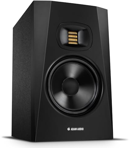 ADAM Audio T7V Studio Monitor for recording, mixing and mastering, Studio Quality Sound (Single)