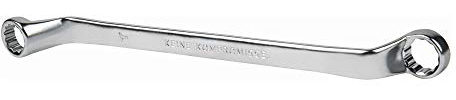 STIER Doppelringschlüssel tief gekröpft SW 21 x 22 mm, Ringschlüssel