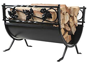 Porta legna da ardere Portalegna Ornamenti europeo Ferro battuto Camino Legna Telaio Camino Outdoor Accessori Legna Telaio in Ferro Battuto bagagli Telaio in legno intagliato Carrello portalegna per c