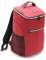 GRTE Kühltasche Picknickkorb Lunch-Tasche Kühlbox 20L Aluminiumfolie Feste Farbe große Kapazität PVEA wasserdichte Outdoor-Picknicktasche doppelte Schulter handgehaltene Eistasche,Rot