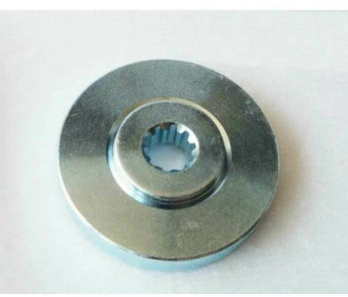 AMA Flangia per Coppia CONICA DECESPUGLIATORE Centrale CALETTATA ZINCATA (28686)