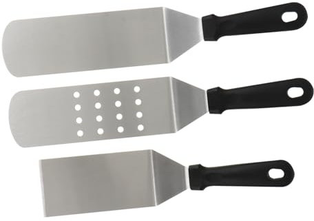 Alipis 3stücke Teiliges Aus Edelstahl-pizzahebern Mit Rutschfestem Griff Praktisches Werkzeug Für Backen Und Servieren Von Pizza Torten Und Mehr