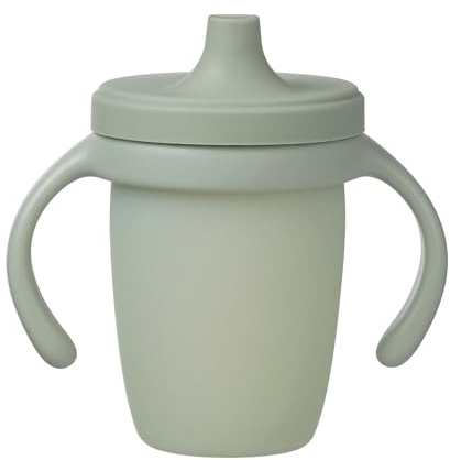 b.box Vaso de Aprendizaje de Silicona para Bebé | Vaso Infantil con Boquilla y Tapa Antifugas | 240 ml | Apto para Lavavajillas | 6 m+