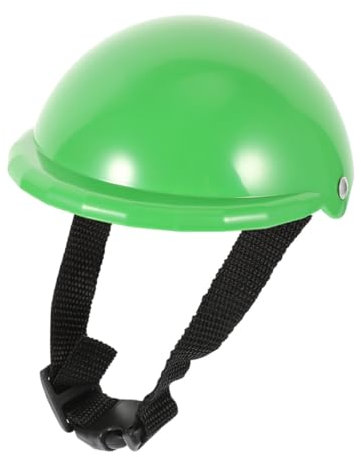 BESPORTBLE Motorcycle Cat Dog Puppy Hut Einstellbarer Haustierhelm Für Hunde Und Katzen Leicht Und Robust Für Outdoor-aktivitäten Und Motorradtouren s Grün