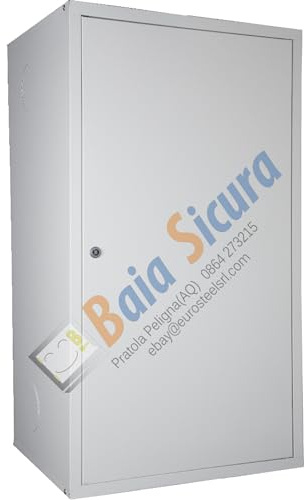 Copricaldaia da Esterno Senza Coibentazione in Alluminio Preverniciato (Beige Perla RAL 1013, 120 H x 70 L x 53 P Cm)