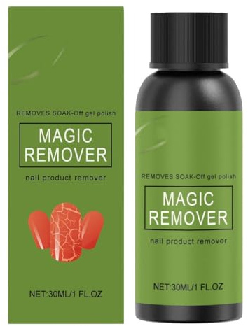 Solvente per smalto Miracle - Smalto in gel rimovibile delicato - Nutre le unghie, non le danneggia | 30 ml