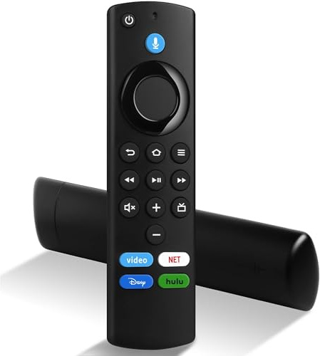Telecomando di ricambio Firestick per Fire Smart TV Cube & Stick (2a generazione, 3a generazione, 4K Max, 4K, Lite), Samrt TV di terza generazione, per Toshiba, Insignia, Hisense, Pioneer TV