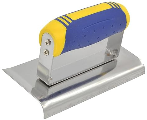 LRXFPIYF Paleta de Esquina para Acabado Mango Cómodo de Goma Acero Inoxidable para Trabajos de Esquinas Pladur Decoración