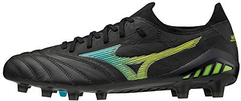 Mizuno Unisex Morelia Neo Iii ß Elite Sneaker, Black/BlueAtoll, 43 EU