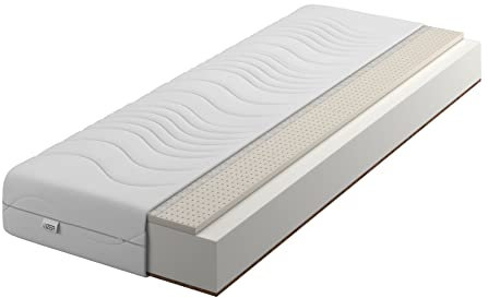 Matratze Latex Atmungsaktiv 80x190 kokosmatte Silver 16 cm schaummatratze H2 H4 Bett Matratzen 2 in 1