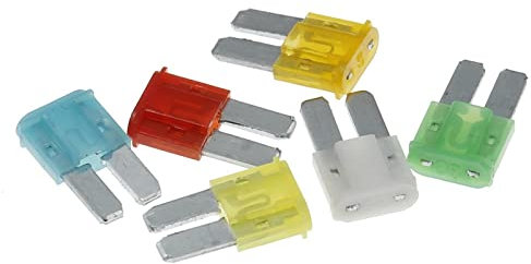 GANDE 100 STÜCKE Standard Mini Micro Micro2 Auto Flachsicherung for Auto 32V 1A 2A 3A 5A 7.5A 10A 15A 25A 30A 35A 40A Sicherung (Color : Micro2, Size : 1A)
