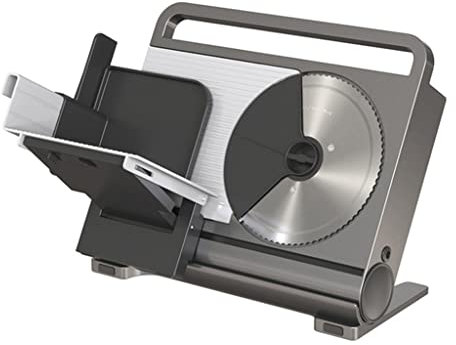 Trancheuse électrique Coupe-Viande Maison Commerciale Entièrement Automatique Rouleau d'agneau Viande congelée Hachoir à Viande Jambon Trancheuse à Pain (Couleur : Type de Prise AU) qujunji (Couleur