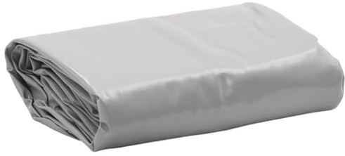 vidaXL Bâche 650g / m² Gris 5 x 8 m Toile avec revêtement en PVC