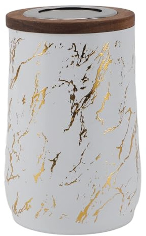 SIXRUN Boîte à café Hermétique 800 Ml en Acier Inoxydable avec Couvercle Visible et Cuillère pour thé, Farine, Céréales, Sucre, Aliments Secs, Récipient en Grains de café
