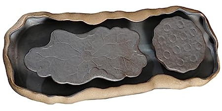 Alipis Elegantes 1-teiliges Japanisches Teezeremonie-tablett Tee-serviertablett Drainage Für Die Teezeremonie