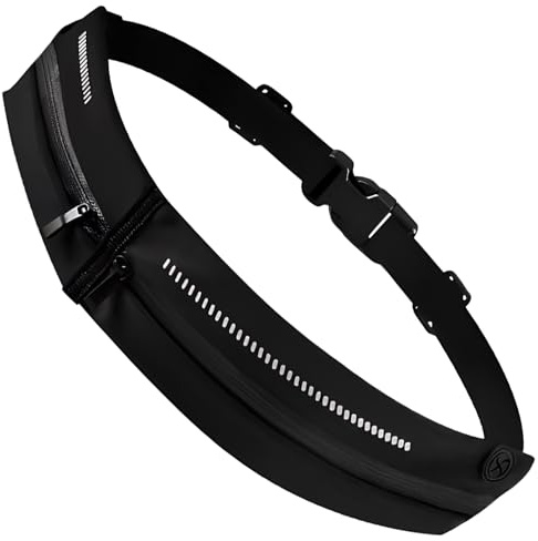 RaceFuel Laufgürtel für Handy - Lauftasche Jogging, Hüfttasche, Sportgürtel, Running Belt zum Joggen, Laufen, Sport, Fitness - passend für alle Smartphones
