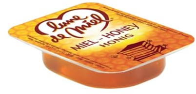 Lune De Miel, Miel de Fleurs Liquide Coupelle Individuelle de 20g - Offres de Lot de 180, 360 et 540 Pièces - Livraison Gratuite France (360 pcs)