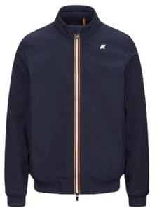 K-Way Giacca Corta Uomo, Modello Arsene Bonded Colore Blue Depth-Blue Dept