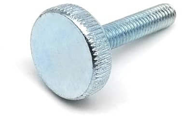 Verbindungsschrauben, Möbelschrauben, 2/5 Stück, M3, M4, M5, M6, M8, DIN653, GB835, Rändel, Flachkopf, handfest, Rändelschraube, Vorhangfassade, Glas, Rändelschraube, werkzeuglos einstellen (schwarz,
