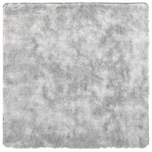 vidaXL Tappeto Shaggy a Pelo Lungo NAVARRA Grigio Argento 160x160cm