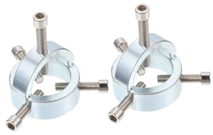2pcs Blower Wheel Puller Kit Steel Fan Wheel Removal Tool | Silver Finish, Wind Wheel Disassembly for Range Hood Fan Wheel, Simple Operation for Household Appliances