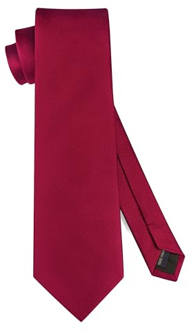 HISDERN Krawatten für Herren Einfarbig Klassische Krawatte Herren Formelle Elegante Business Schlipse für Hochzeit Party Büro Krawatte 8.5cm