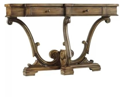 XUEQIZHENG Eingangsbereich Tisch Home Decor, Rustikaler Eingangstisch aus Massivholz – handgefertigter Bauernschrank mit Stauraum for den Flur