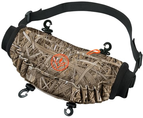 Bassdash Camo Jagdmuff Isolierter Fleece-gefütterter Handwärmer für den Außenbereich, Winddicht, wasserabweisend