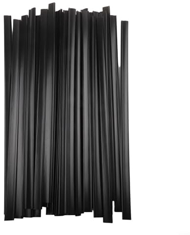 Zilimontt Strisce di copertura in PE per piscina fuori terra, posizione sicura del liner, materiale in polietilene resistente e flessibile, bordi lisci e arrotondati, adatto per 61 cm, colore nero
