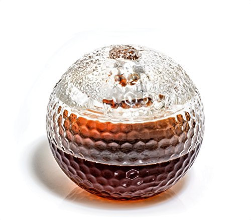 Pallina da golf Liquor decanter – Scotch whiskey decanter – 1000 ml decanter per alcol – Vodka, bourbon, rum, vino, whisky, tequila – Vetro (Golf decanter da Prestige Decanters)