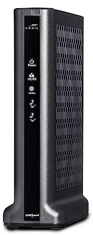 ARRIS (T25) - Cable Modem - Fast DOCSIS 3.1 Gigabit Cable Modem , Comcast Xfinity Internet & Voice , Two 1 Gbps Ports, 800 Mbps Max with Xfinity Plan