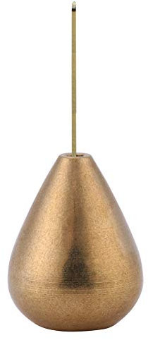 Hztyyier Räucherstäbchenhalter, 2,3 cm Mini Wassertropfen Form, Messing Räuchergefäß für Schlafzimmer, Teestube