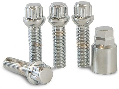 Extended Locking Bolts for use with 15mm Spacers on VW Passat Alloys - SFP-B1445R-154